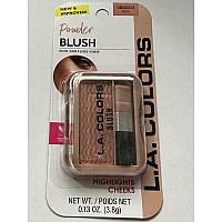 LA colors Professional Series BLUSH with Applicator, BSB333 Spice, 013 Oz