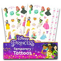 Disney Princess Over 50 Temporary Tattoos