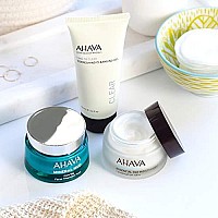 AHAVA Essential Day Moisturizer, combination Skin, 17 Fl Oz, Daily Hydrating Facial cream, Anti-Aging Face cream To Smooth Skin and Reduce Wrinkles