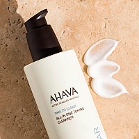 Ahava All-In-One Toning Cleanser - Skin-Friendly, Soft, Water-Based Formula Gently Removes Dirt, Impurities & Makeup Including Eyes, Rebalances Ph, Made With Our Signature Blend Osmoter, 8.5 Fl.Oz