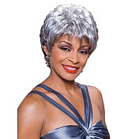 Foxy Silver DIANE Synthetic Full Wig in OFF BLACK