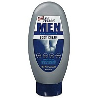 Nair Hair Remover for Men, Body Cream, 8 oz.