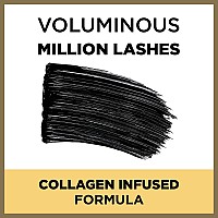 Loreal Paris Makeup Voluminous Million Lashes Mascara Volumizing Defining Smudgeproof Clumpfree Lengthening Collagen Infus