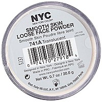 NYc New York color Smooth Skin Loose Face Powder, Translucent, 07 Ounce