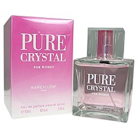 Karen Low Pure crystal Eau de Parfum Spray for Women, 34 Ounce