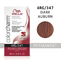 COLORCHARM 4RG Dark Auburn Hair Color, 1.4 Fl Oz