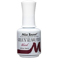 Mia Secret Gelux Soak-off gel nail polish color Blood - Gel polish cured with nail lamp - Esmaltes para uas en gel de larga duraci?? para lampara uv - Esmalte en gel Mia Secret color Blood