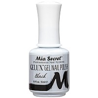 Mia Secret Gelux Soakoff Gel Nail Polish Color Black Gel Polish Cured With Nail Lamp Esmaltes Para Uas En Gel De Larga Dura