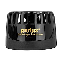 Parlux Melody Silencer. Noise Reduction Hairdryer Silencing Attachment for Parlux Hairdryers Limiting Noise Levels. Easy to Use, Lightweight Hair Dryer Attachments for Salon & Home Use. (Black)