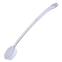 Aquasentials Exfoliating Bath Brush (155in) (clear Handle)