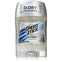 Speed Stick Antiperspirant Deodorant Power Clear Gel 3 Oz Pack Of 8