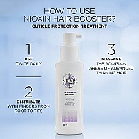 Nioxin Intensive Therapy Hair Booster, Leave-on Hair Cuticle Treatment , 3.38oz