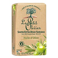 Le Petit Olivier Extra Mild Olive Oil Soap, 8.8 Oz