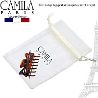 Camila Paris Cp42 French Hair Clip For Women 35 Inch Tortoise For Thick Volume Hair Girls Hair Claw Clips Jaw Durable Stylin