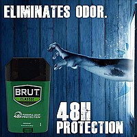 Brut Deodorant Original Fragrance 2.25 Oz /63 G (Pack Of 6)