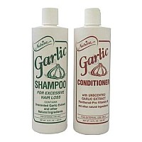 Nutrine Garlic Shampoo + Conditioner 20Oz Combo Unscented