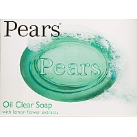 Pears Soap Oil Clear with Lemon Flower Extract, 4.4 oz