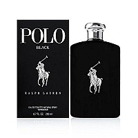 Ralph Lauren Polo Black Eau de Toilette 6.7 Fl Oz Men’s