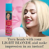 Jerome Russell Light Blonde Temporary Hair Color Spray Intense Fastdrying Nonsticky Travel Size Hair Dye For Instant Vivid