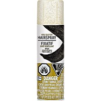 Hypoallergenic Glitter Gold Hair Spray 3 Oz Perfect Party Accessory 1 Pc