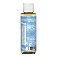 Dr Bronners Purecastile Liquid Soap Baby Unscented 4 Ounce Made With Organic Oils 18In1 Uses Face Hair Laundry