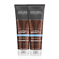 John Frieda Brilliant Brunette Multi-Tone Revealing Daily Shampoo, 8.45 Fluid Ounce (Pack of 2)