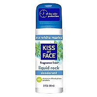 Kiss My Face Deodorant Rllon Rock Fragrance, 3 oz