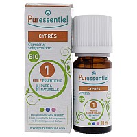 Puressentiel Cypress Organic Essential Oil, 0.3 oz, Cranberry