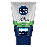 Nivea Men Oil Control Face Wash (10X Whitening), 100Gm 100Ml