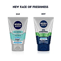 Nivea Men Oil Control Face Wash (10X Whitening), 100Gm 100Ml