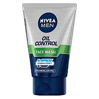 Nivea Men Oil Control Face Wash (10X Whitening), 100Gm 100Ml