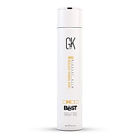 gK HAIR global Keratin The Best (101 Fl Oz300ml) Smoothing Keratin Hair Treatment - Professional Brazilian complex Blowout Straightening For Silky Smooth & Frizz Free Hair