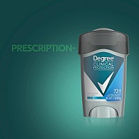 Degree Men Antiperspirant Deodorant Clean 72Hour Sweat Odor Protection Prescriptionstrength Antiperspirant For Men With Moti