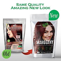 2 Packs Of Mahogany Henna Hair Beard Dyecolor 100 Natural Chemical Free The Henna Guys