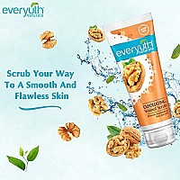 Everyuth Walnut Exfoliating Scrub Nano Multi-vita & Walnut Shell Particles (100g) by Everyuth