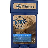 Toms of Maine Natural Long Lasting Mens Deodorant, Mountain Spring 225 oz