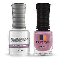 Lechat Perfect Match Gel Polish Always Forever Mauve With Cream Finish Easy Application Soak Off Formula 05 Fl Oz