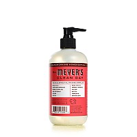 Mrs Meyers Hand Soap Made With Essential Oils Biodegradable Formula Rhubarb 125 Fl Oz