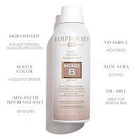 Hampton Sun SPF 8 Bronze Mist Sunscreen, 5 oz - Radiant