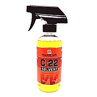 C 22 Adhesive Solvent. Oil base 12 oz. spray glue wig cleaner