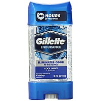 Gillette Antiperspirant Deodorant Clear Gel Cool Wave 38 Oz Pack Of 3