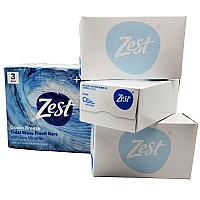 Zest Bar Soap 3 Ct Ocean Breeze 12 Ounce