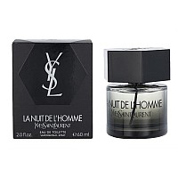 Yves Saint Laurent La Nuit Da Lhomme Eau De Toilette Spray For Men 2 Oz