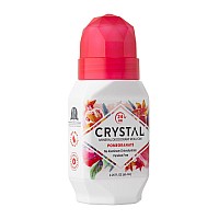 Crystal Mineral Deodorant Rollon Pomegranate 225 Fl Oz Pack Of 12