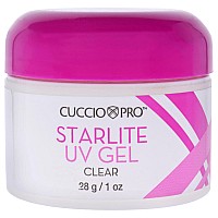 Cuccio Pro Starlite UV Gel - Clear 1 Oz - Strong & Durable