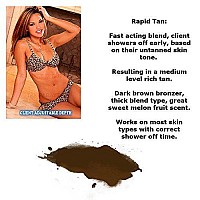 Spray Tan Solution Rapid Tanning Bronze Solution Sunless Airbrush Spray Tan 32Oz