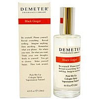 Demeter Black Ginger Cologne Spray for Women, 4 Fl Oz