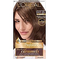 Loreal Paris Superior Preference Sunkissed Caramels Cooler Ul51 Hilift Natural Brown Permanent Haircolor 1 Ct Pack Of 3