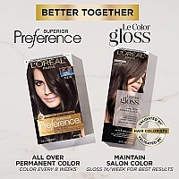 Loreal Paris Superior Preference Sunkissed Caramels Cooler Ul51 Hilift Natural Brown Permanent Haircolor 1 Ct Pack Of 3