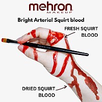 Mehron Makeup Squirt Blood Realistic Fake Blood For Halloween Stage Blood Makeup Made In The Usa Washable Fake Blood For S